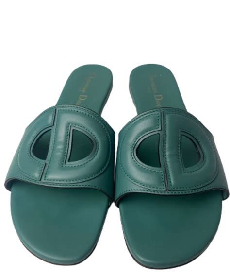 dior d club mule|dior sandals women black.